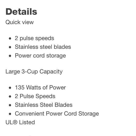 Food processor Living Solutions - Picture 2 of 4